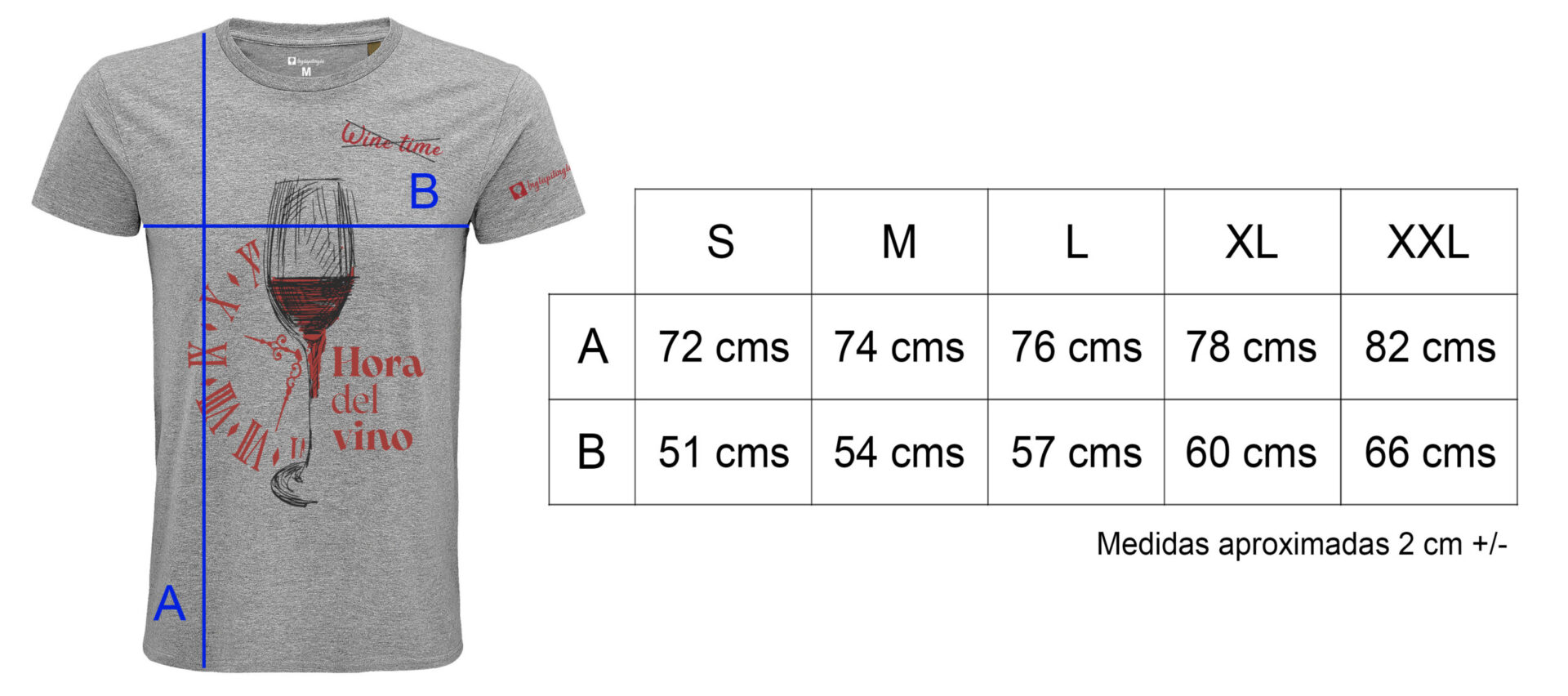 hora vino gris hombre_TALLAS